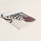 Zebra Yoga Mat Gallery Image 2