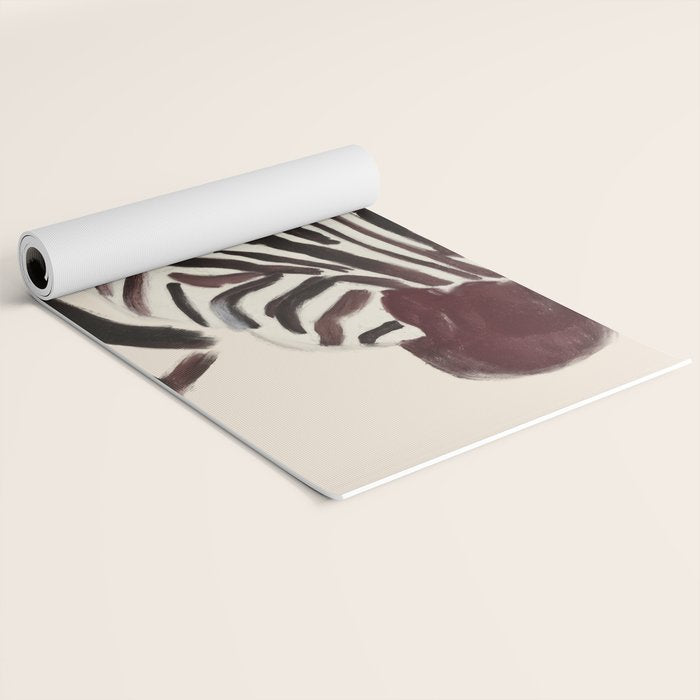 Zebra Yoga Mat Gallery Image 2