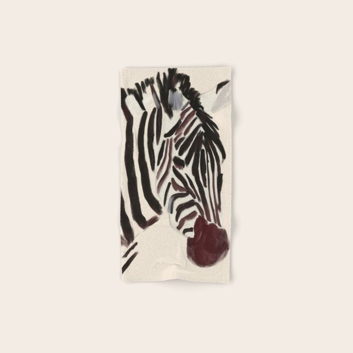 Zebra Bath Towel Gallery Image 1