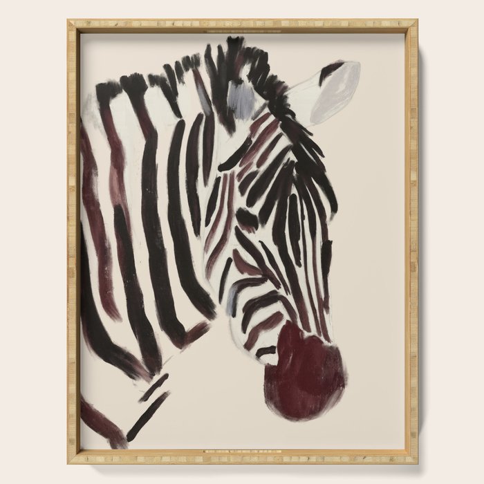 Zebra Serving Tray Gallery Image 1