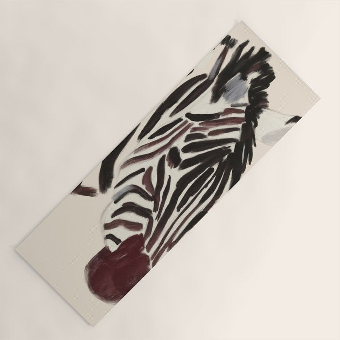 Zebra Yoga Mat Gallery Image 1