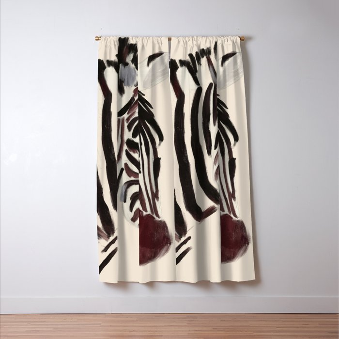 Zebra Window Curtain Gallery Image 3
