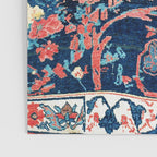 Bijar Vagireh Kurdish Persian Rug Sampler Poster Gallery Image 3