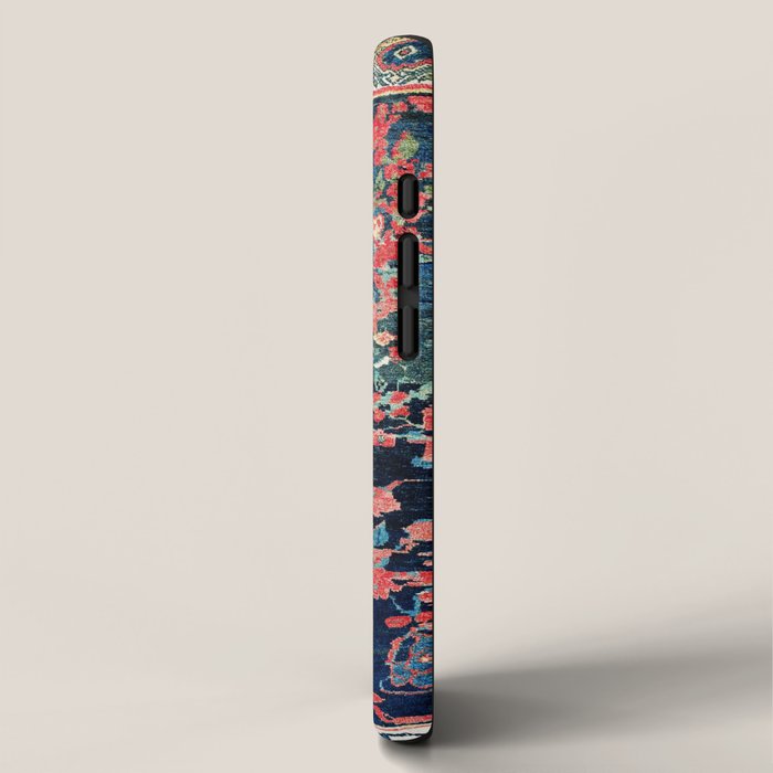 Bijar Vagireh Kurdish Persian Rug Sampler iPhone Case Gallery Image 2