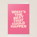 What's The Best That Could Happen Stationery Card Gallery Image 2