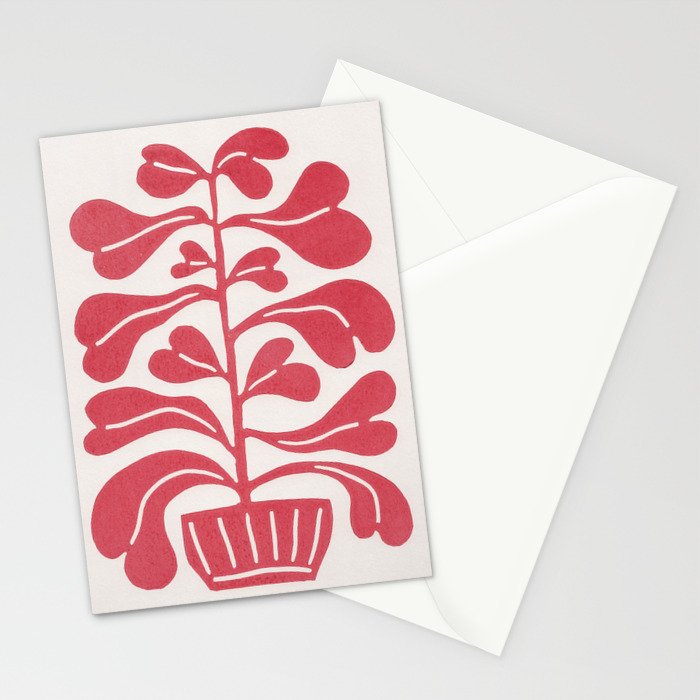 Heartleaf Plant Stationery Card Gallery Image 2