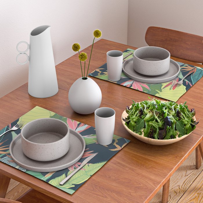 Tropical Bird of Paradise Placemat Gallery Image 2