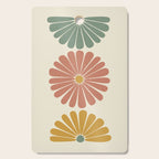 Retro Summer Daisies I Cutting Board Gallery Image 1