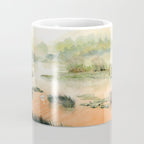 Egret On The Marsh Coffee Mug Gallery Image 4