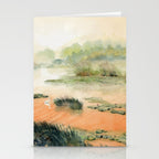 Egret On The Marsh Stationery Card Gallery Image 2