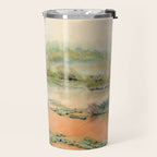 Egret On The Marsh Travel Mug Gallery Image 2