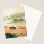 Egret On The Marsh Stationery Card Gallery Image 2
