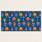 Mod Mushrooms Desk Mat Gallery Image 3