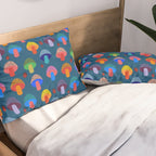 Mod Mushrooms Pillow Sham Gallery Image 2