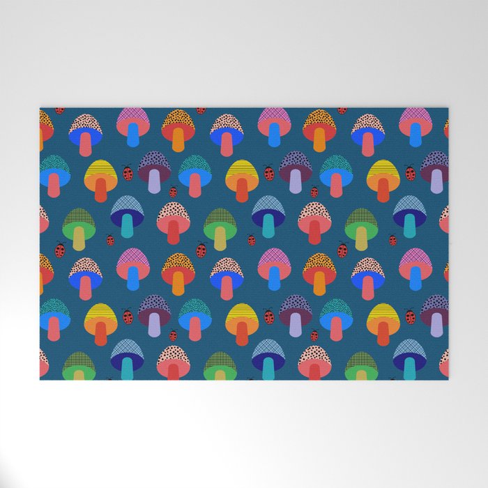 Mod Mushrooms Welcome Mat Gallery Image 1