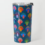 Mod Mushrooms Travel Mug Gallery Image 2