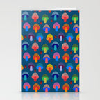 Mod Mushrooms Stationery Card Gallery Image 2