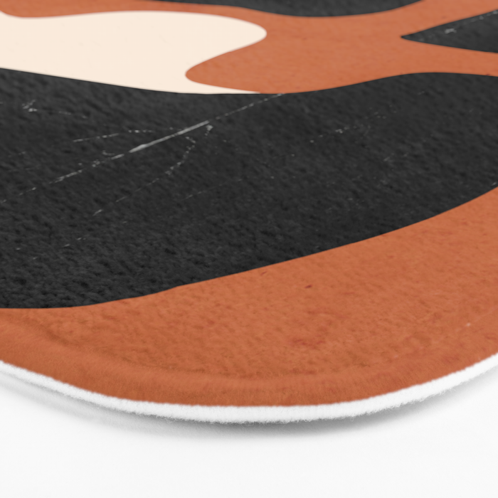 Modern Abstract Minimal Shapes 108 Bath Mat Gallery Image 3