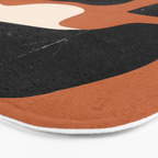 Modern Abstract Minimal Shapes 108 Bath Mat Gallery Image 3