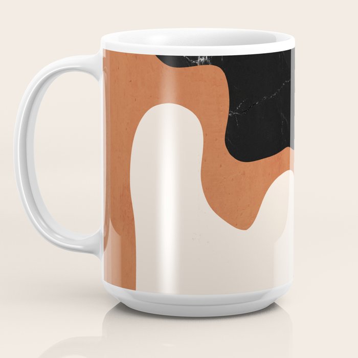 Modern Abstract Minimal Shapes 108 Coffee Mug Gallery Image 3