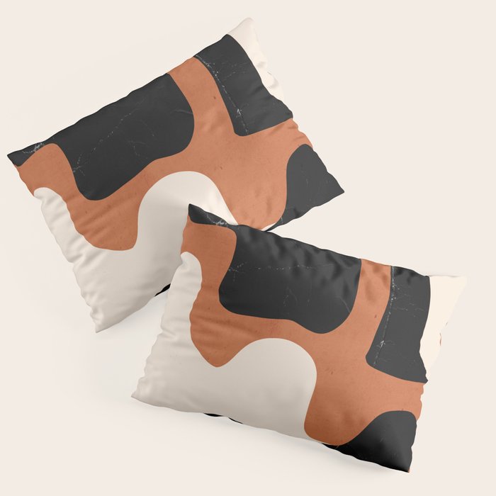 Modern Abstract Minimal Shapes 108 Pillow Sham Gallery Image 3