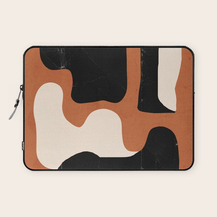 Modern Abstract Minimal Shapes 108 Laptop Sleeve Gallery Image 1