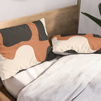 Modern Abstract Minimal Shapes 108 Pillow Sham Gallery Image 2