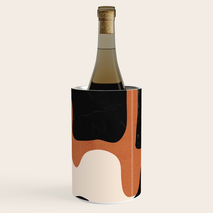 Modern Abstract Minimal Shapes 108 Wine Chiller Gallery Image 1