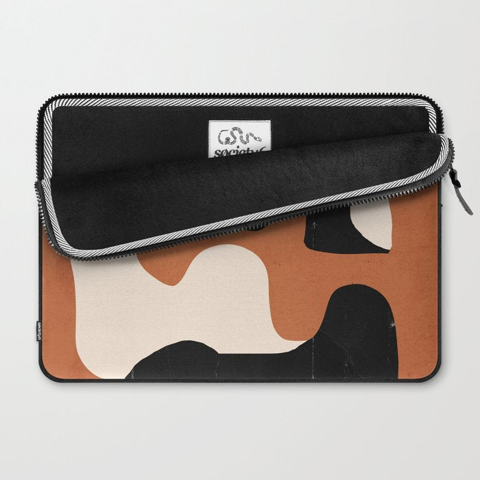 Modern Abstract Minimal Shapes 108 Laptop Sleeve Gallery Image 2