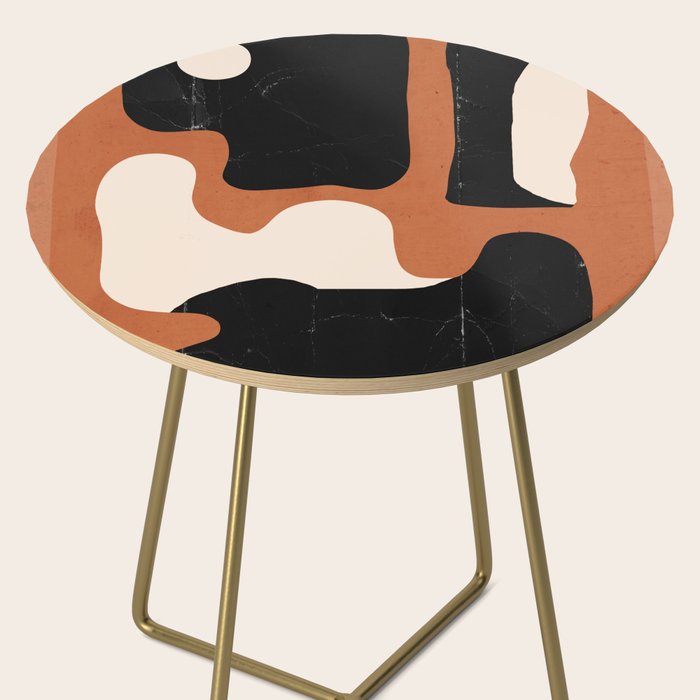 Modern Abstract Minimal Shapes 108 Side Table Gallery Image 2
