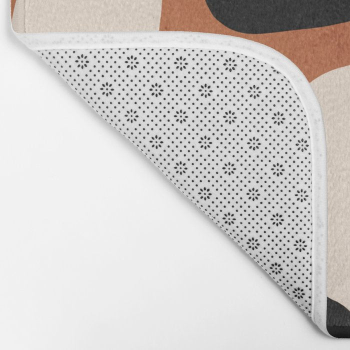 Modern Abstract Minimal Shapes 108 Bath Mat Gallery Image 2