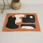 Modern Abstract Minimal Shapes 108 Rug Gallery Image 1