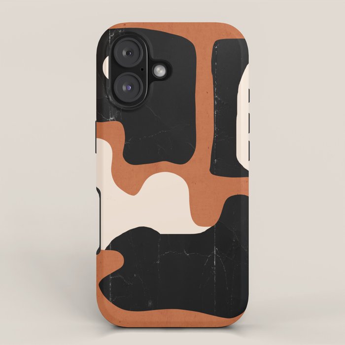 Modern Abstract Minimal Shapes 108 iPhone Case Gallery Image 1