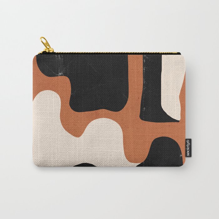 Modern Abstract Minimal Shapes 108 Carry All Pouch Gallery Image 1