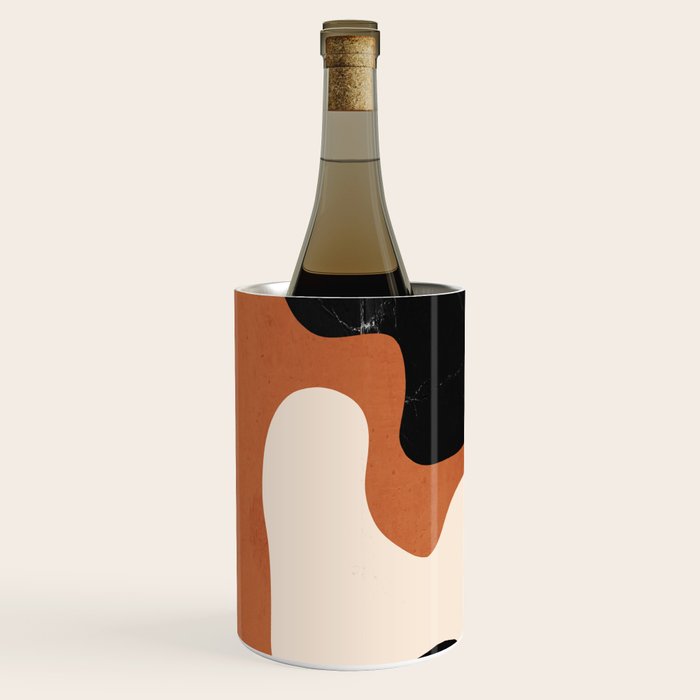 Modern Abstract Minimal Shapes 108 Wine Chiller Gallery Image 2