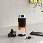 Modern Abstract Minimal Shapes 108 Water Bottle Gallery Image 4