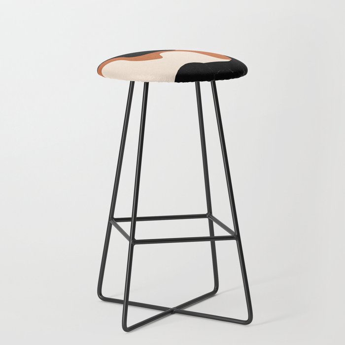 Modern Abstract Minimal Shapes 108 Stool Gallery Image 1