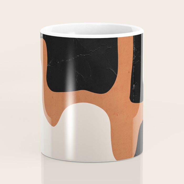 Modern Abstract Minimal Shapes 108 Coffee Mug Gallery Image 4