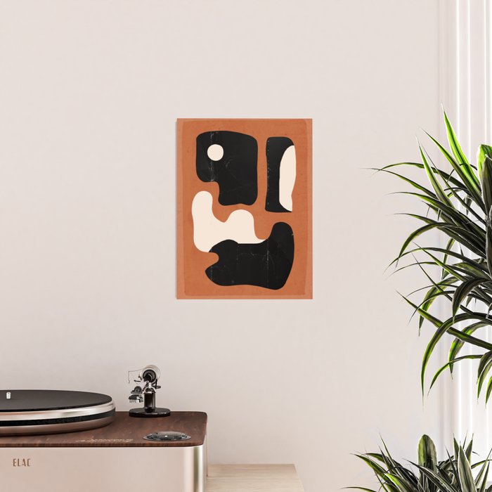 Modern Abstract Minimal Shapes 108 Poster Gallery Image 2