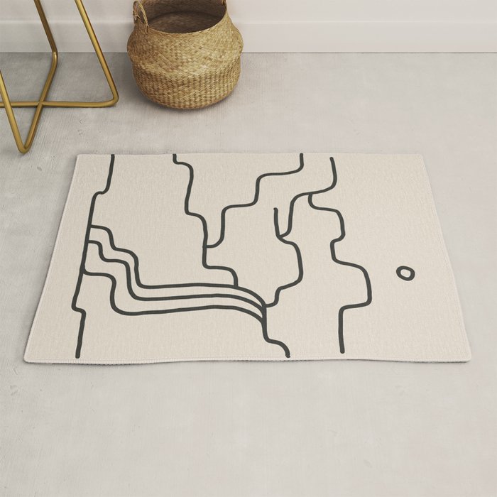 river somewhere Rug Gallery Image 1