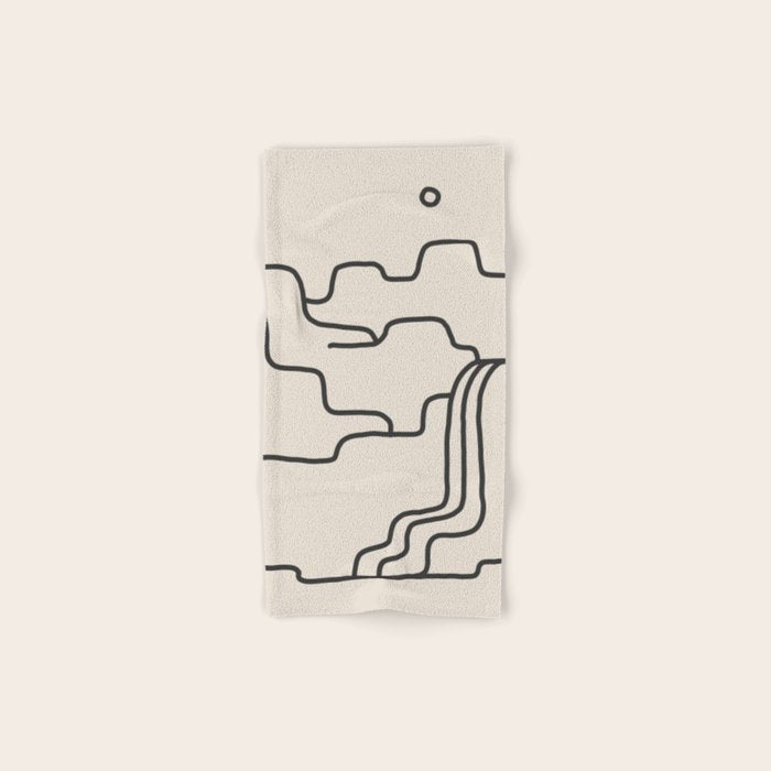 river somewhere Bath Towel Gallery Image 1