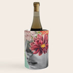 WOMAN WITH FLOWERS 12 Wine Chiller Gallery Image 1