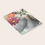 WOMAN WITH FLOWERS 12 Notebook Gallery Image 2