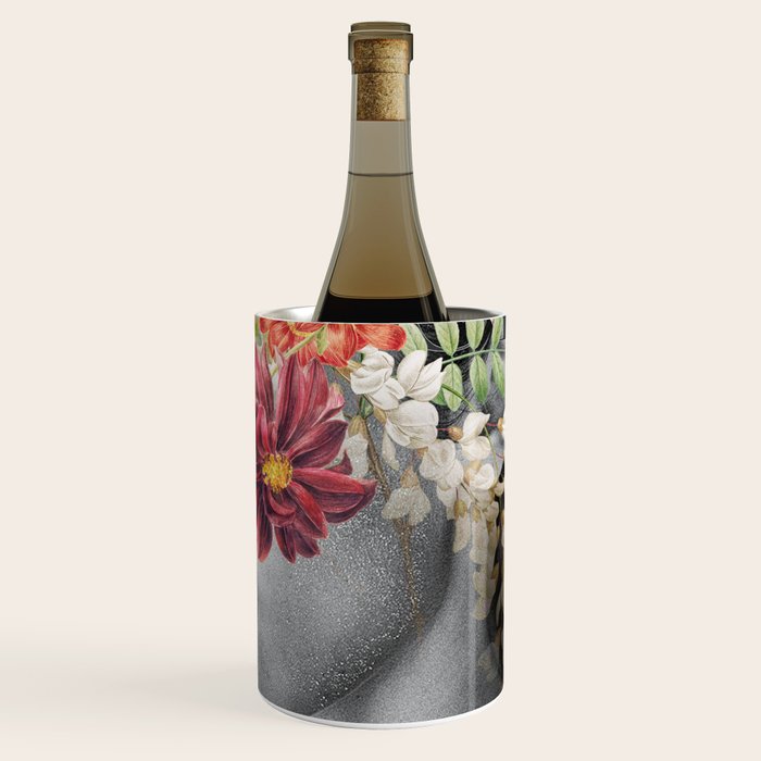 WOMAN WITH FLOWERS 12 Wine Chiller Gallery Image 3