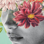 WOMAN WITH FLOWERS 12 Coffee Mug Gallery Image 2