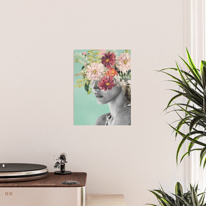 WOMAN WITH FLOWERS 12 Poster Gallery Image 2