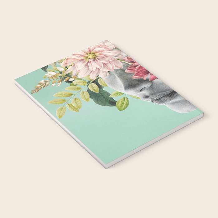 WOMAN WITH FLOWERS 12 Notebook Gallery Image 3