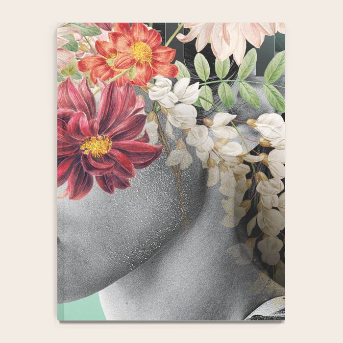 WOMAN WITH FLOWERS 12 Notebook Gallery Image 4