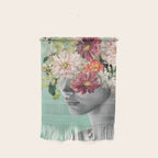 WOMAN WITH FLOWERS 12 Wall Hanging Gallery Image 1