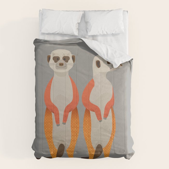 Whimsy Meerkats Comforter Gallery Image 1